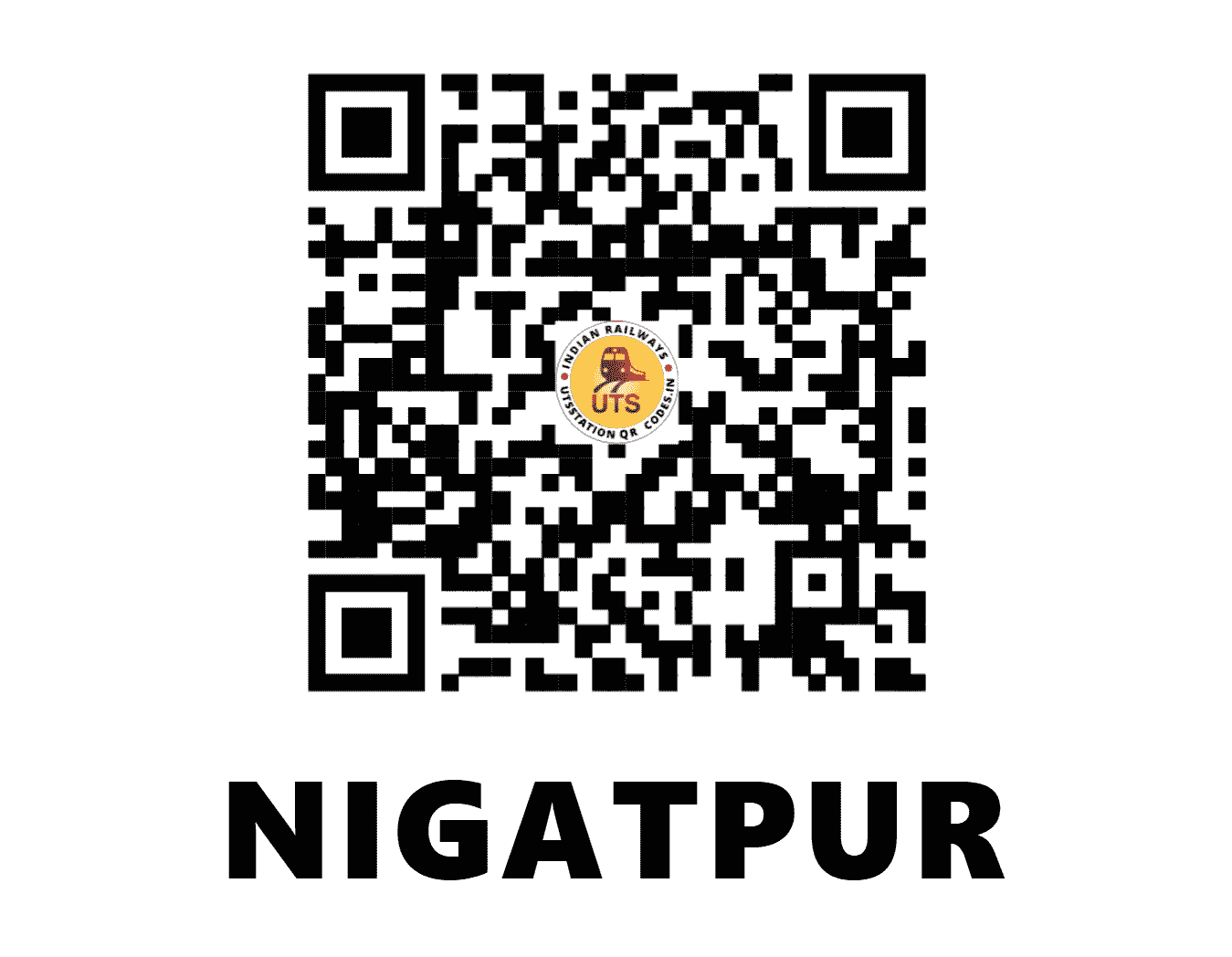UTS QR Code for NIGATPUR - NTU - NE (UTTAR PRADESH)